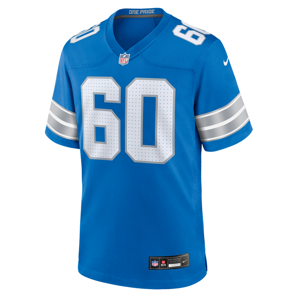 Graham Glasgow Detroit Lions Game Jersey - Blue