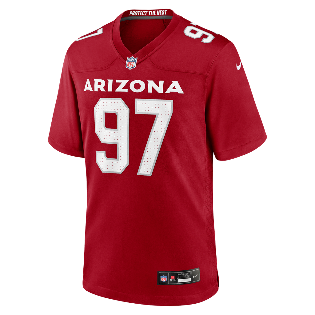 Walter Nolen Arizona Cardinals Game Jersey - Cardinal