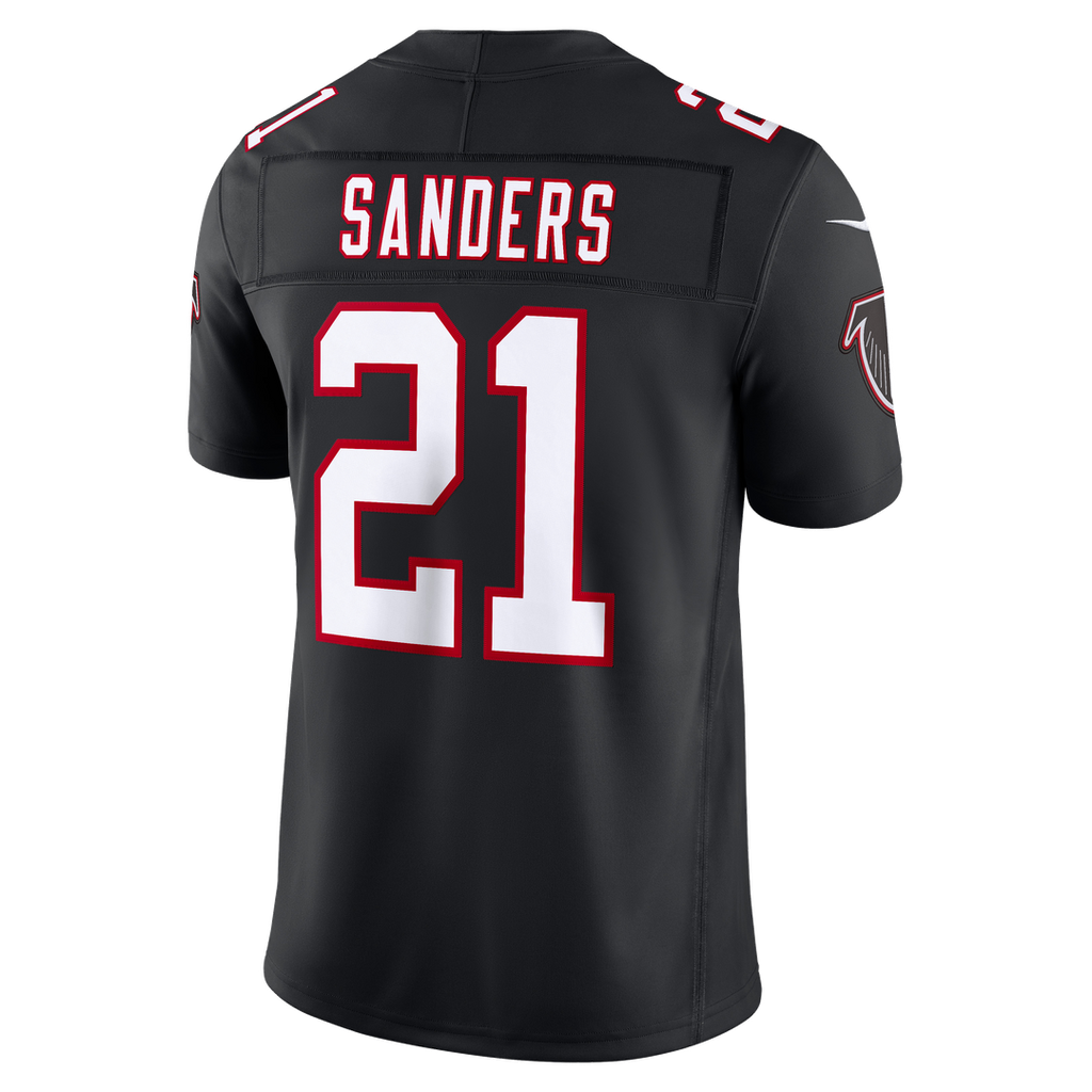 Deion Sanders Atlanta Falcons Vapor F.U.S.E. Stitched Retired Limited Jersey - Red