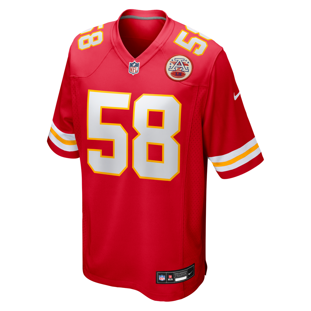 Derrick Thomas Kansas City Chiefs Game Jersey - Red