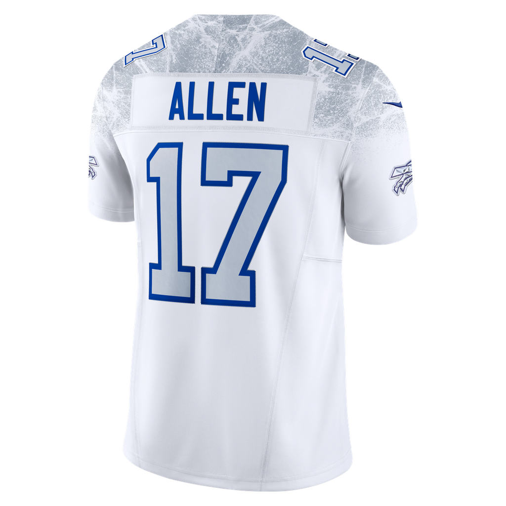 Josh Allen Buffalo Bills Rivalries Collection Stitched Limited Jersey - White