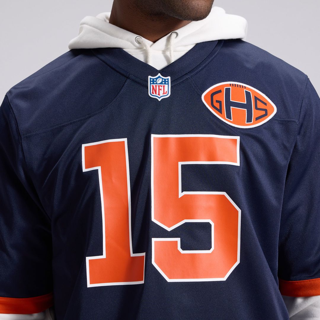 Rome Odunze Chicago Bears 2026 Rivalries Collection Game Jersey - Navy