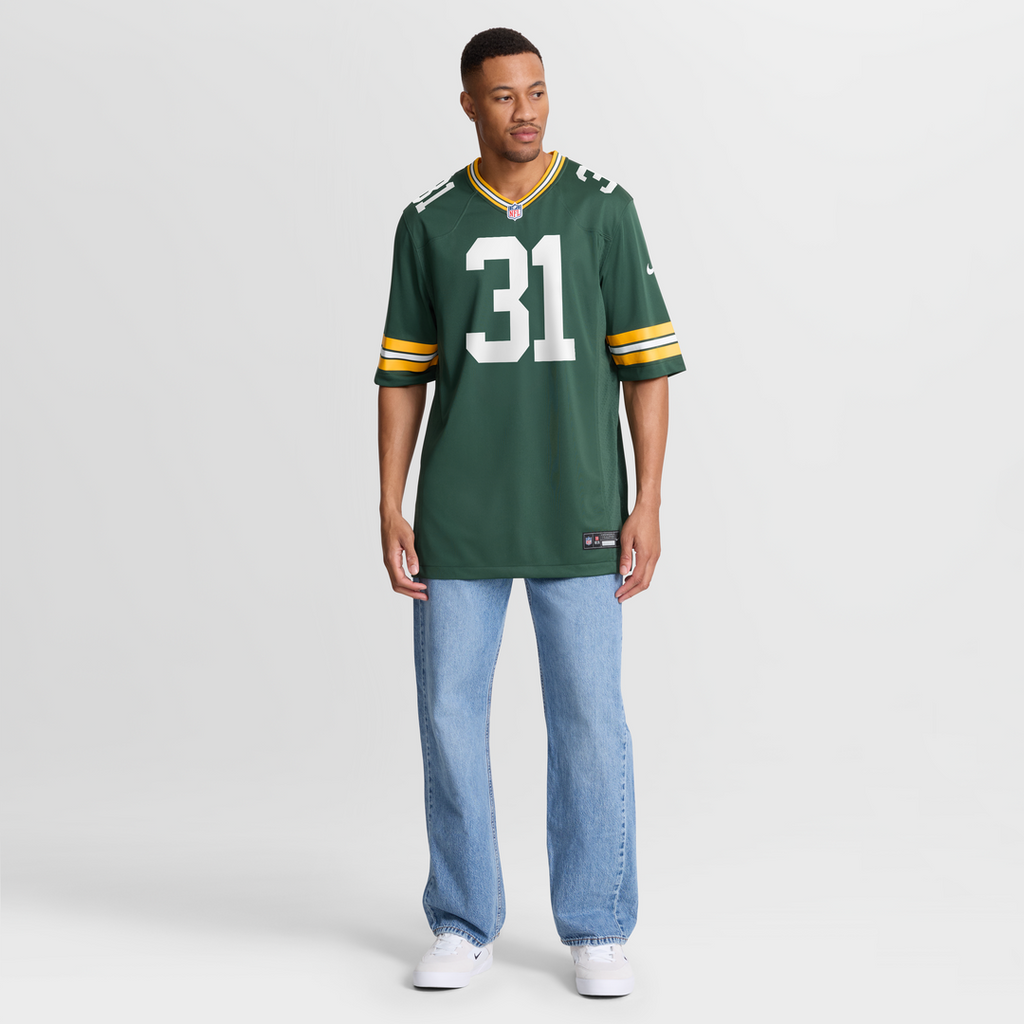 Nick Niemann Green Bay Packers Game Jersey - Green