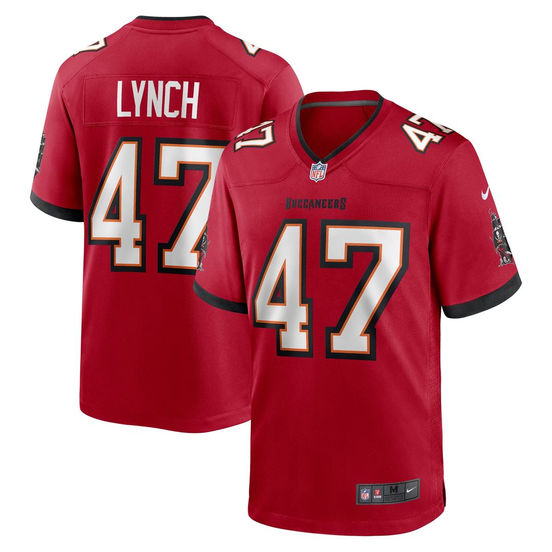 John Lynch Tampa Bay Buccaneers Game Jersey - Red