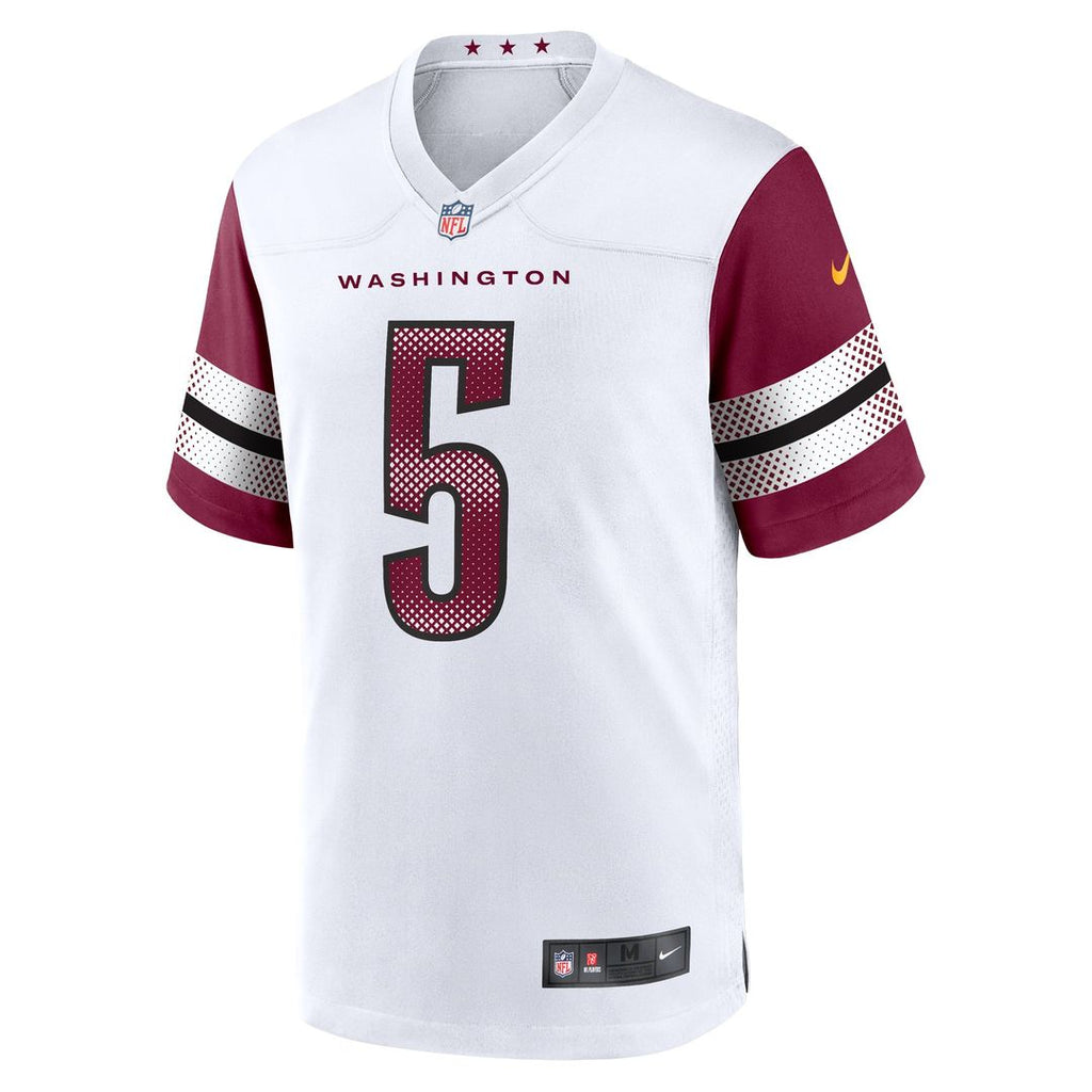 Jayden Daniels Washington Commanders Game Jersey - White