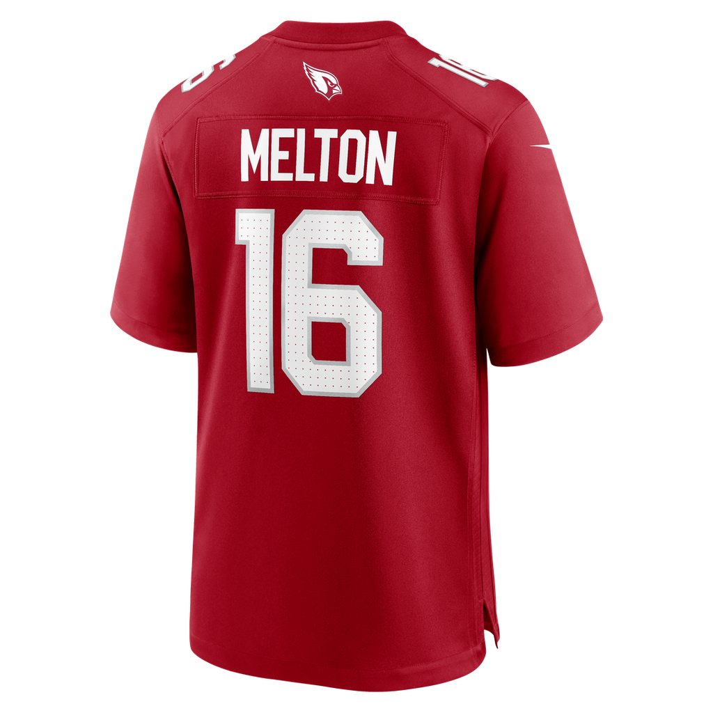 Max Melton Arizona Cardinals Game Jersey - Cardinal