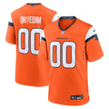Tyler Onyedim Denver Broncos Game Jersey - Orange
