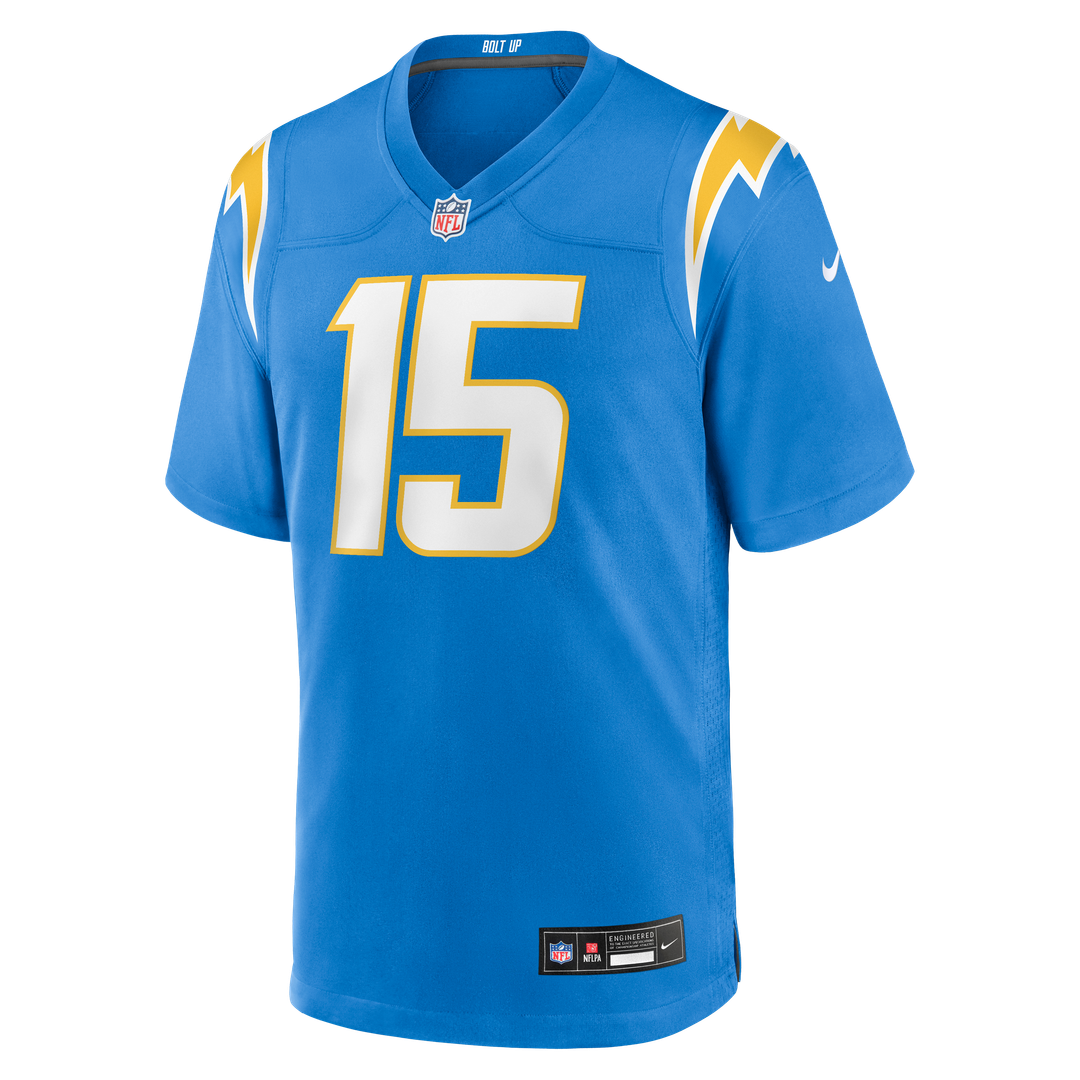 Ladd McConkey Los Angeles Chargers Alternate Charger Power Game Jersey - Gold