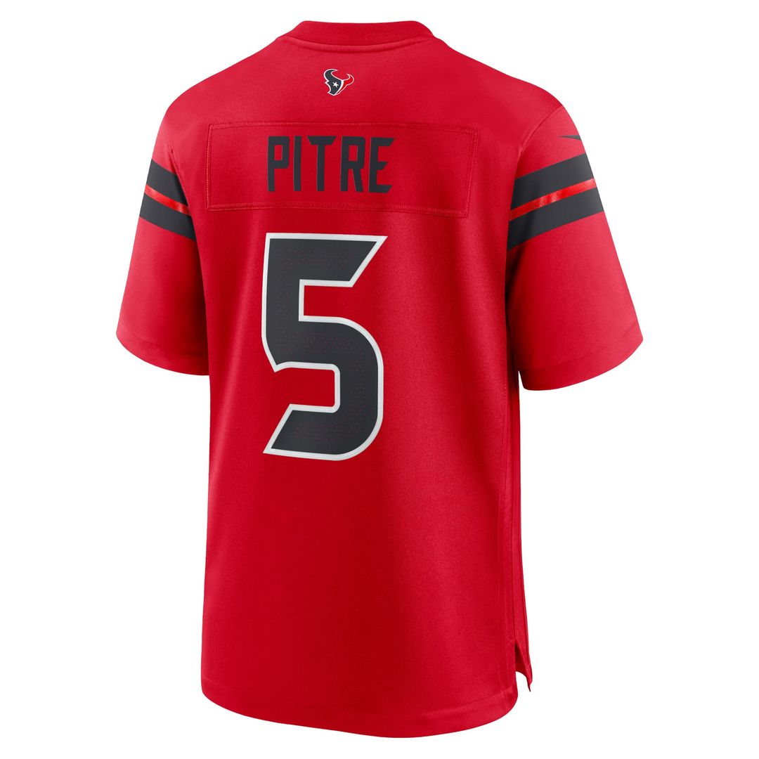 Jalen Pitre Houston Texans Game Jersey - Navy