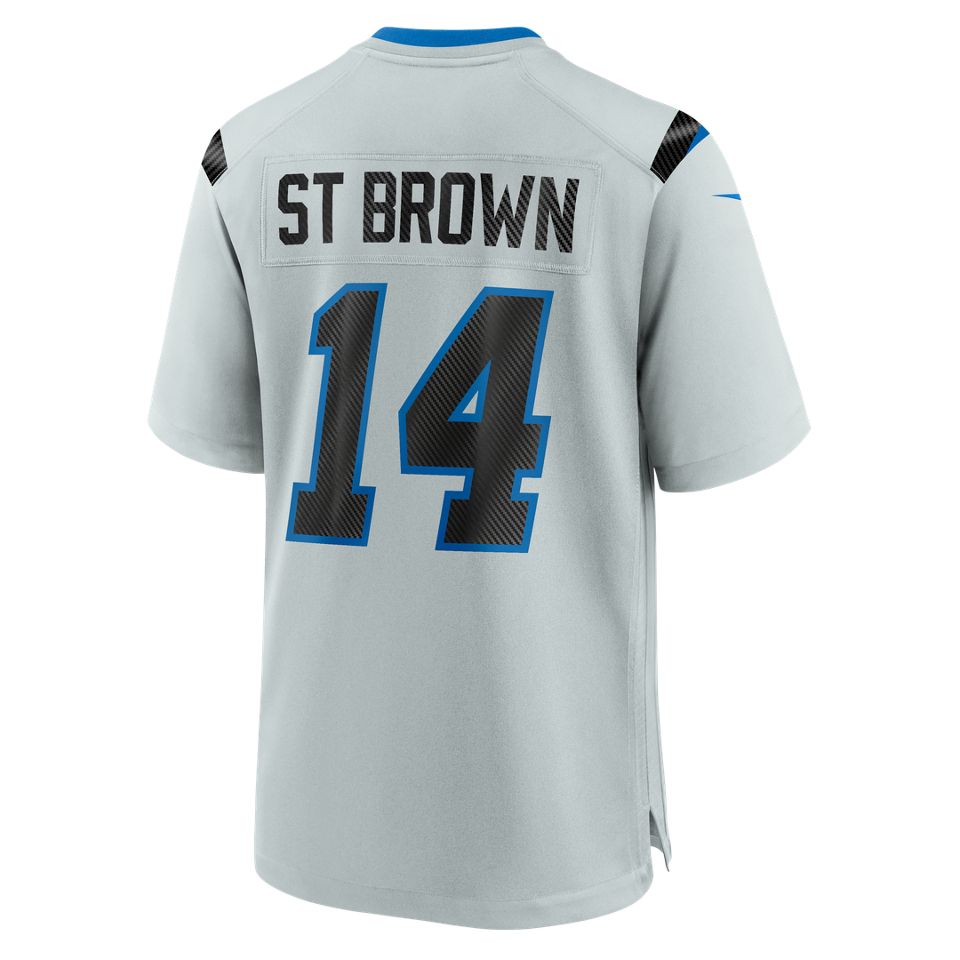 Amon-Ra St. Brown Detroit Lions 2026 Rivalries Collection Game Jersey - Silver