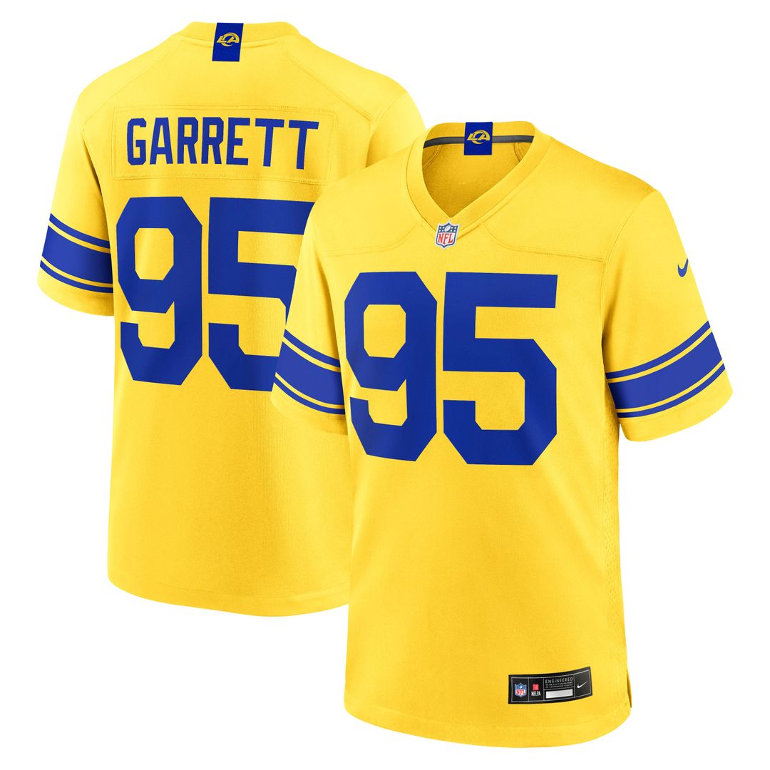 Myles Garrett Los Angeles Rams Game Jersey - Royal Blue