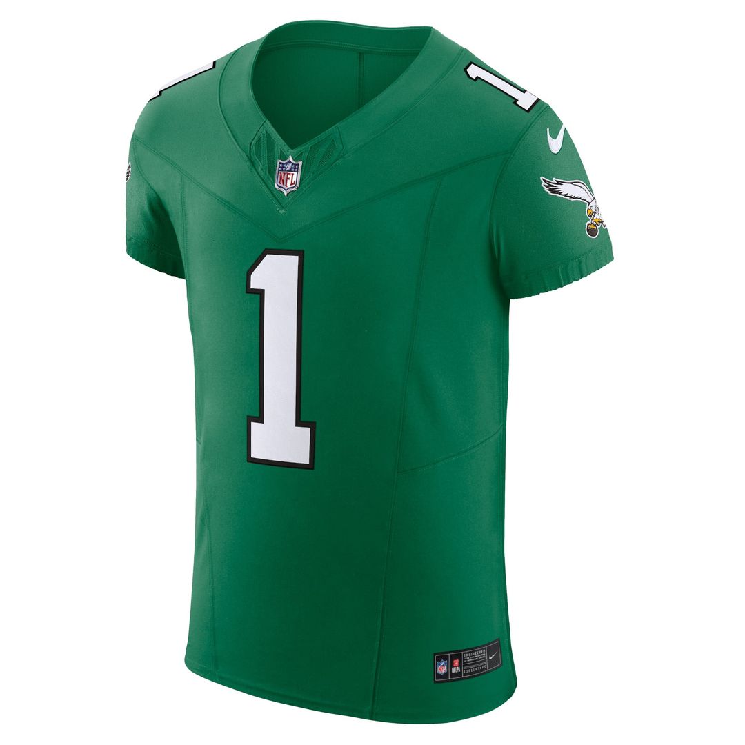 Jalen Hurts Philadelphia Eagles Vapor F.U.S.E. Elite Jersey - Midnight Green