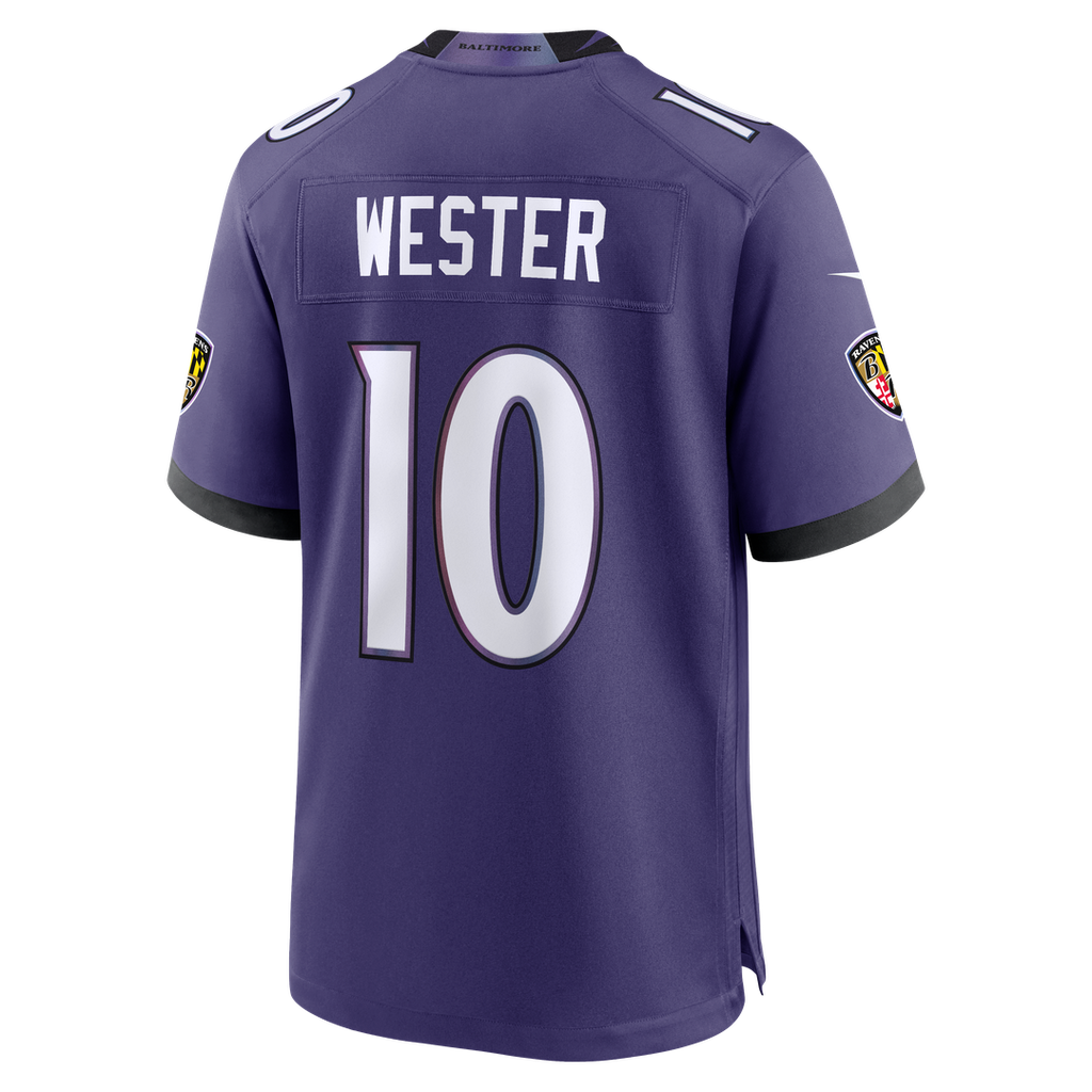 LaJohntay Wester Baltimore Ravens Game Jersey - Purple