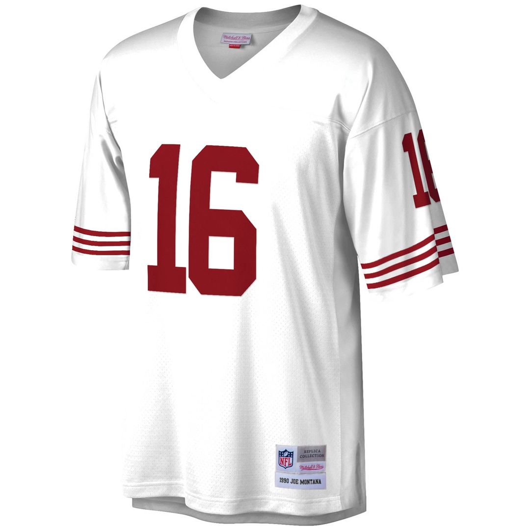 Joe Montana San Francisco 49ers 1990 Legacy Replica Jersey - White