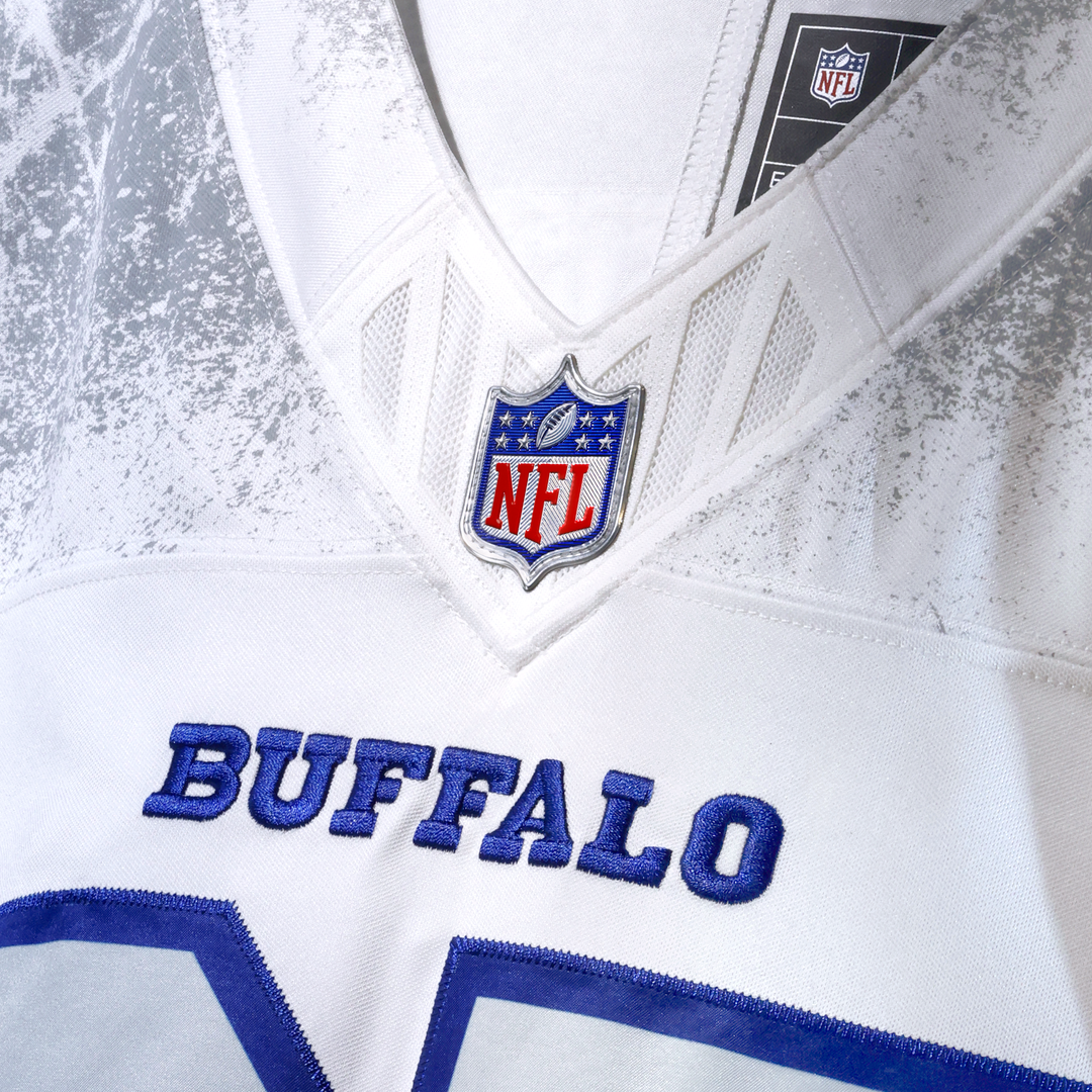 Josh Allen Buffalo Bills Rivalries Collection Stitched Limited Jersey - White