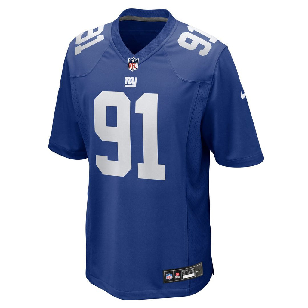 Darius Alexander New York Giants Game Jersey - Royal Blue