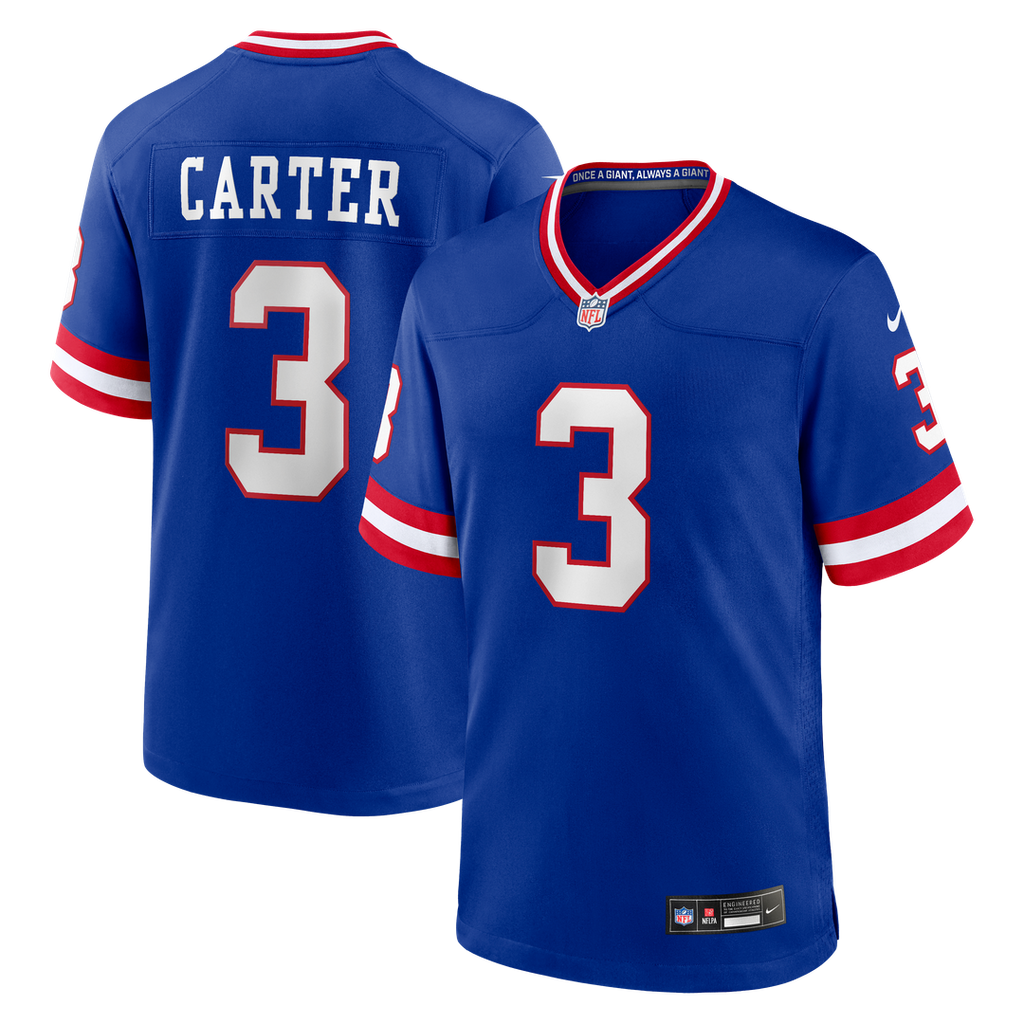 Abdul Carter New York Giants Alternate 2 Game Jersey - Royal Blue