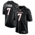 C.J. Stroud Houston Texans Fashion Jersey - Carbon Black