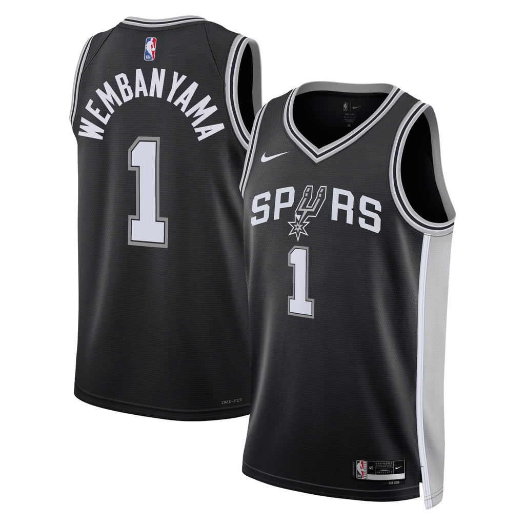 San Antonio Spurs Nike Icon Swingman Jersey - Victor Wembanyama