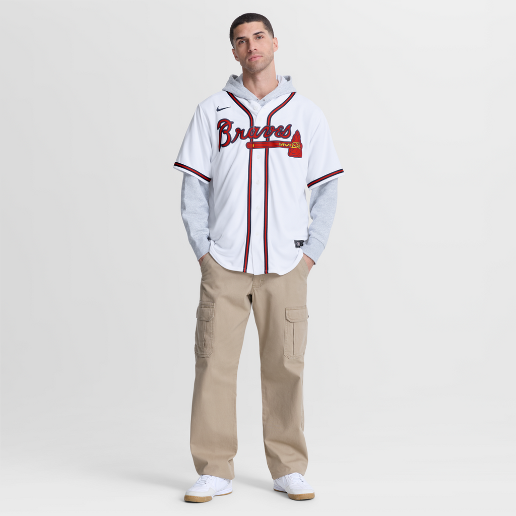 Atlanta Braves Austin Riley Nike White Home Replica Jersey