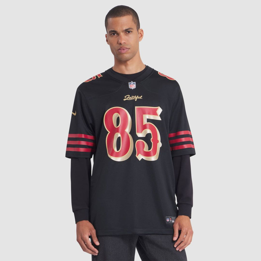 George Kittle San Francisco 49ers Rivalries Collection Game Jersey - Black