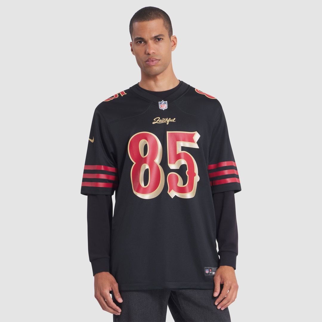 George Kittle San Francisco 49ers Rivalries Collection Game Jersey - Black