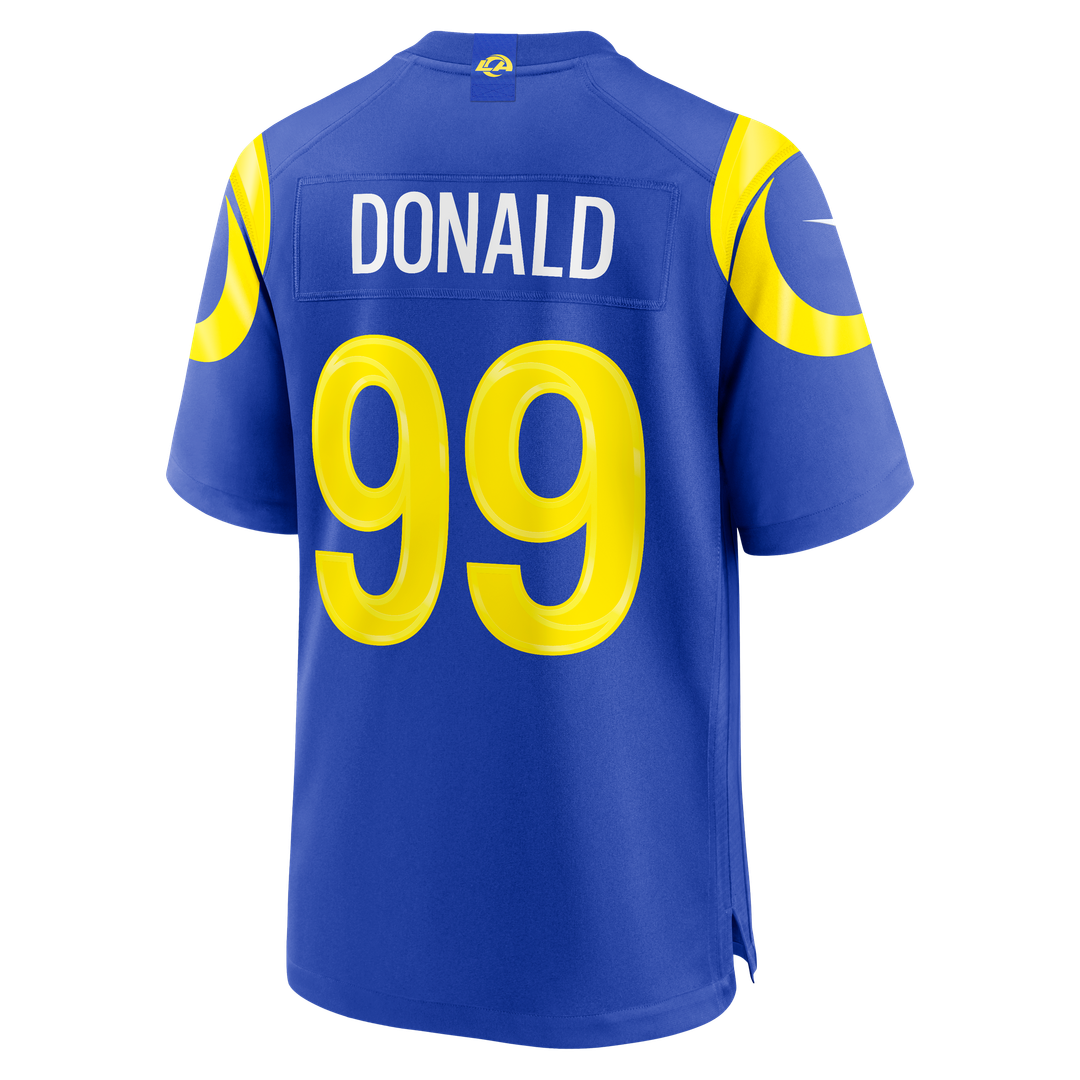 Aaron Donald Los Angeles Rams Game Jersey - Royal Blue