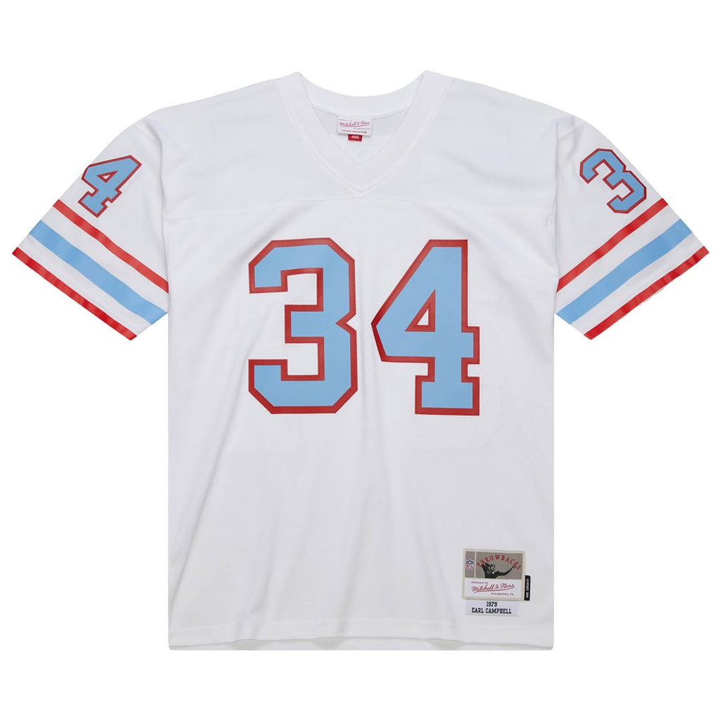 Earl Campbell Houston Oilers 1979 Legacy Replica Jersey - White