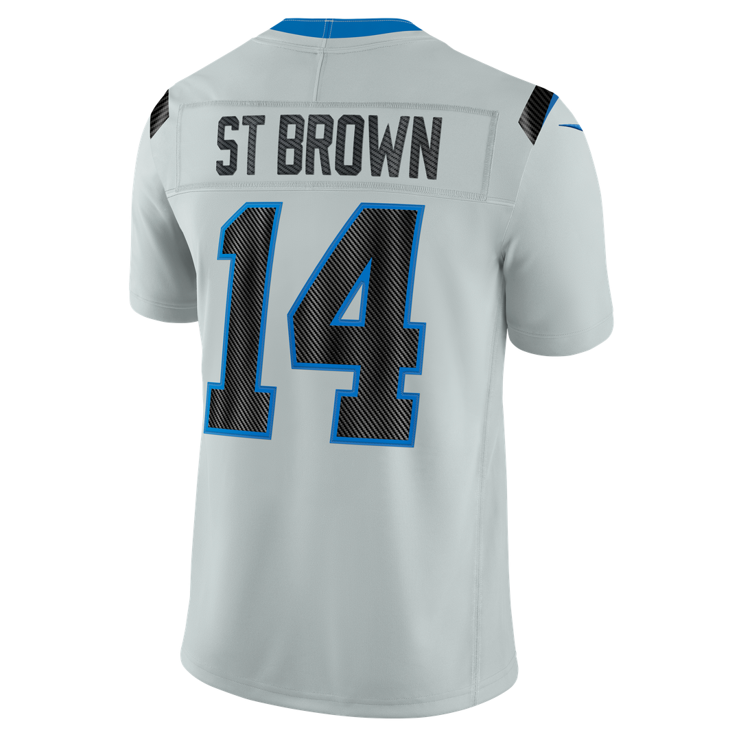 Amon-Ra St. Brown Detroit Lions 2026 Rivalries Collection Stitched Limited Jersey - Silver
