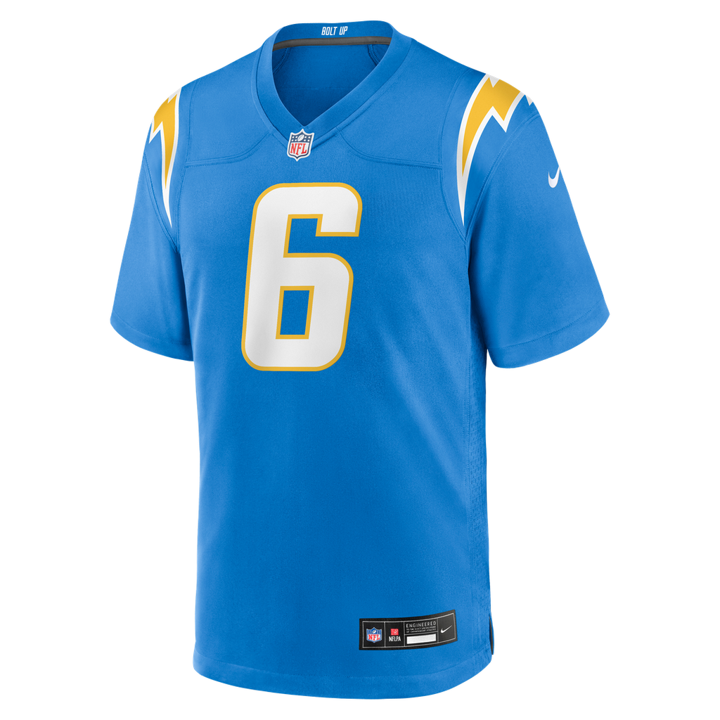 Eric Kendricks Los Angeles Chargers Game Jersey - Powder Blue