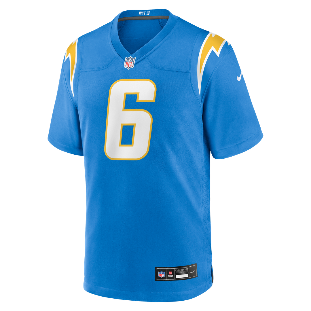Eric Kendricks Los Angeles Chargers Game Jersey - Powder Blue