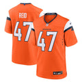 Karene Reid Denver Broncos Game Jersey - Orange