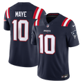 Drake Maye New England Patriots Vapor F.U.S.E. Stitched Limited Jersey - Navy