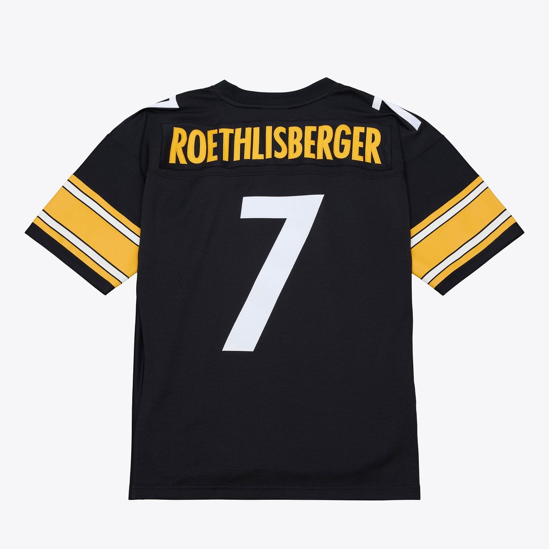 Ben Roethlisberger Pittsburgh Steelers 2004 Big & Tall Legacy Jersey - Black