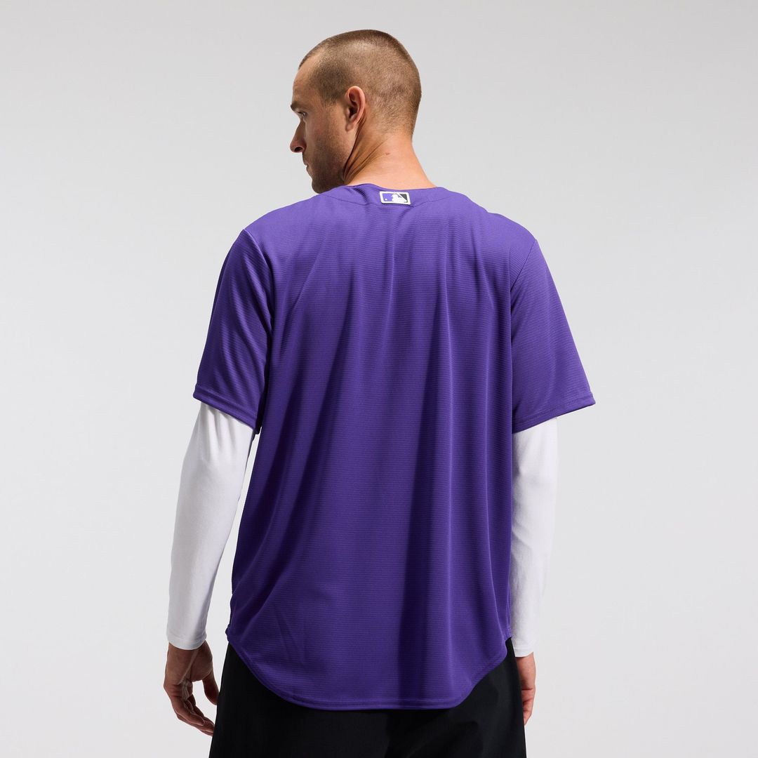 Colorado Rockies Nike Purple Alternate Replica Team Jersey
