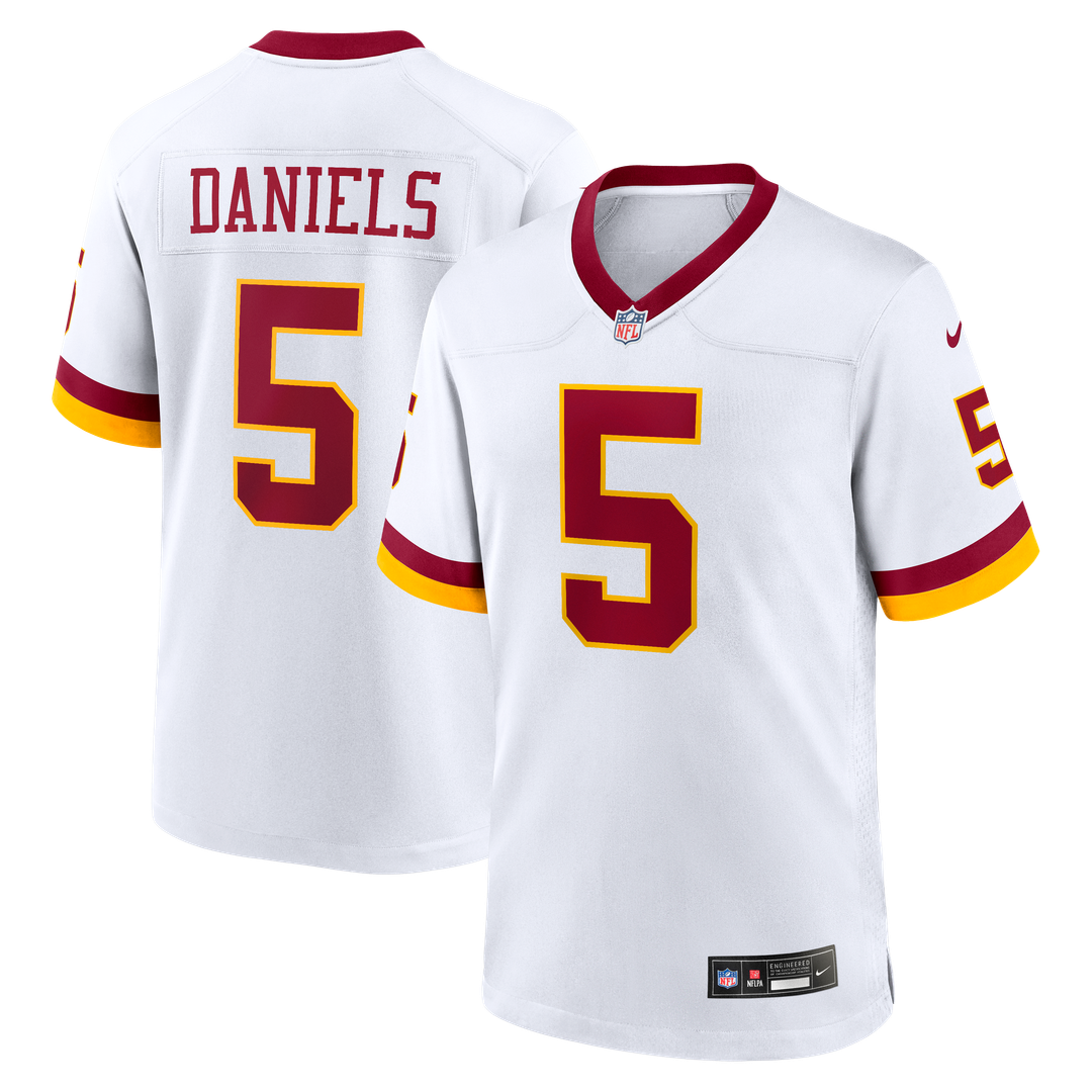 Jayden Daniels Washington Commanders Game Jersey - Burgundy