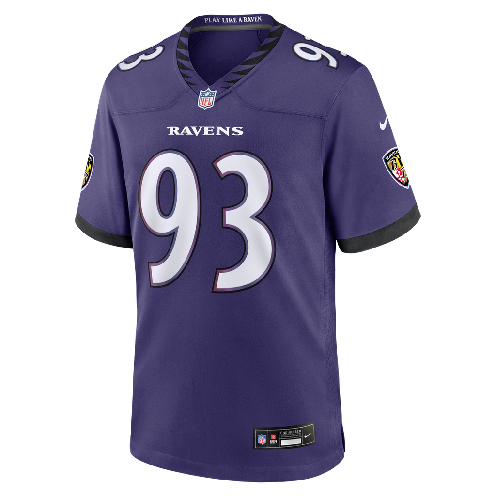 Calais Campbell Baltimore Ravens Game Jersey - Purple