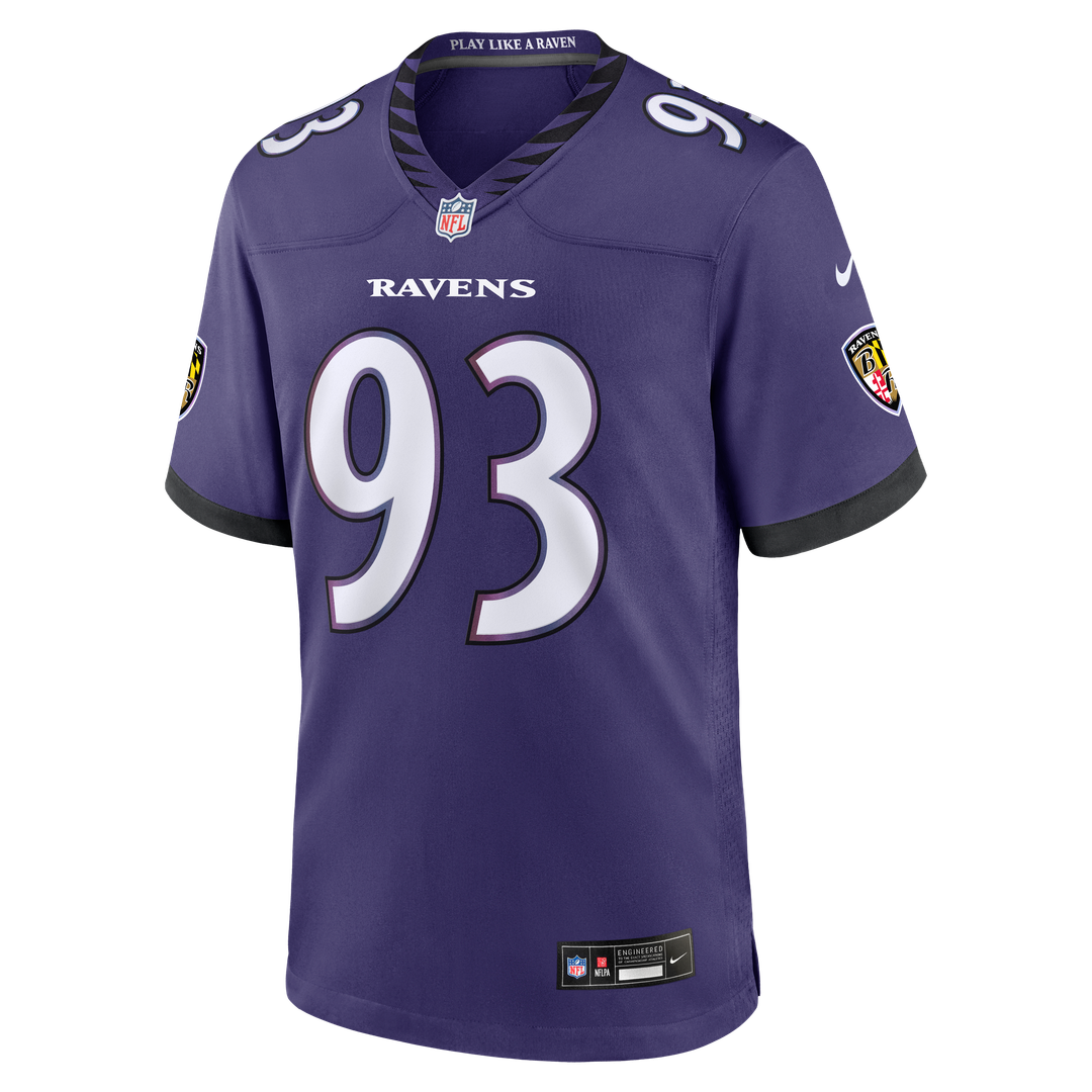 Calais Campbell Baltimore Ravens Game Jersey - Purple