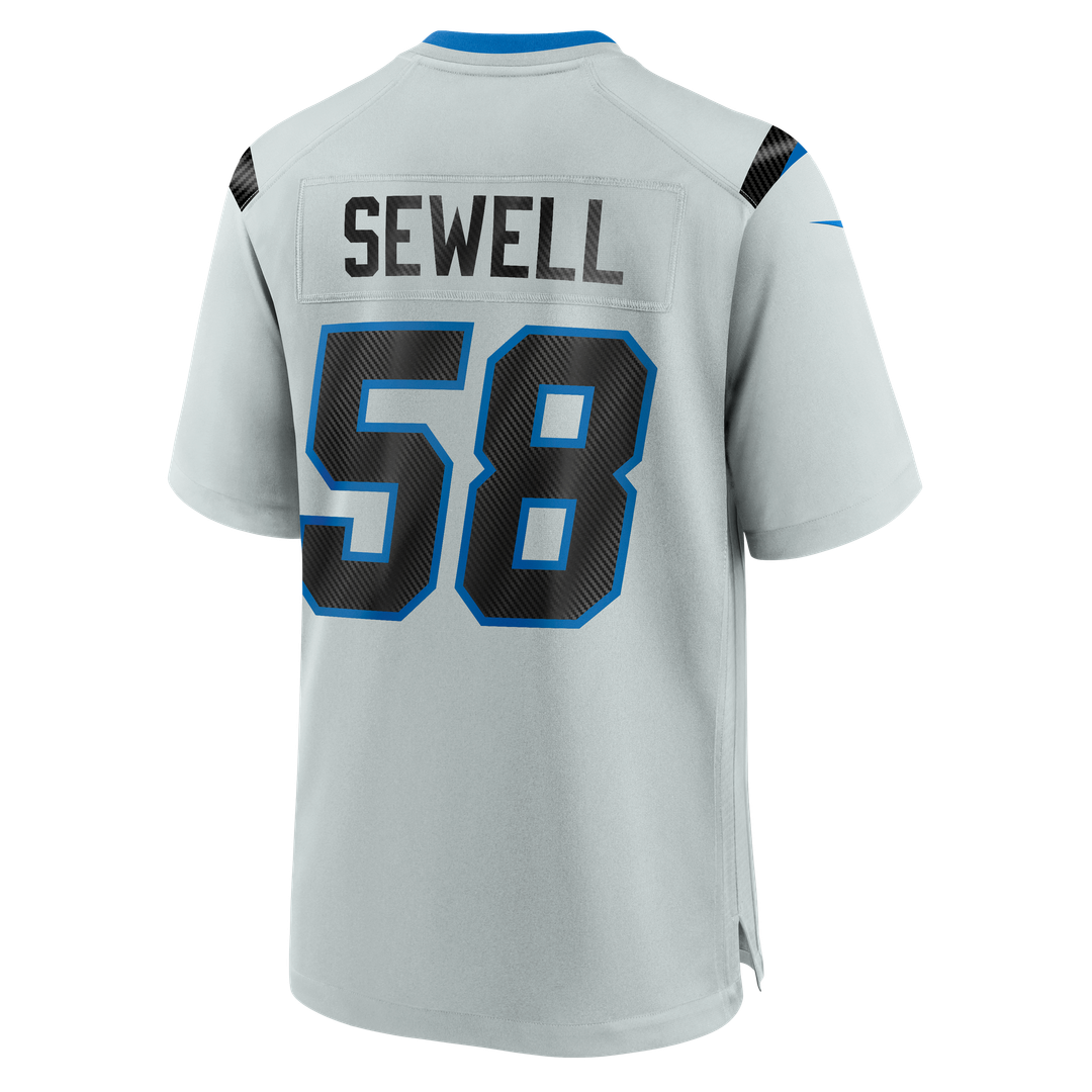 Penei Sewell Detroit Lions 2026 Rivalries Collection Game Jersey - Silver