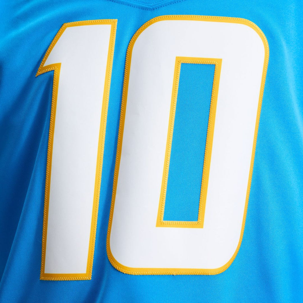 Justin Herbert Los Angeles Chargers Vapor F.U.S.E. Stitched Limited Jersey - Powder Blue
