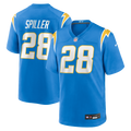 Isaiah Spiller Los Angeles Chargers Game Jersey - Powder Blue