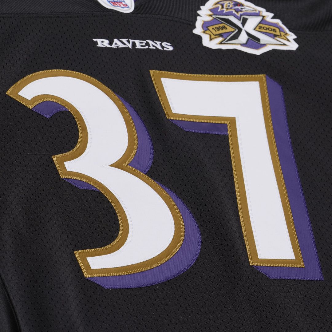 Deion Sanders Baltimore Ravens 2005 Authentic Throwback Jersey - Black