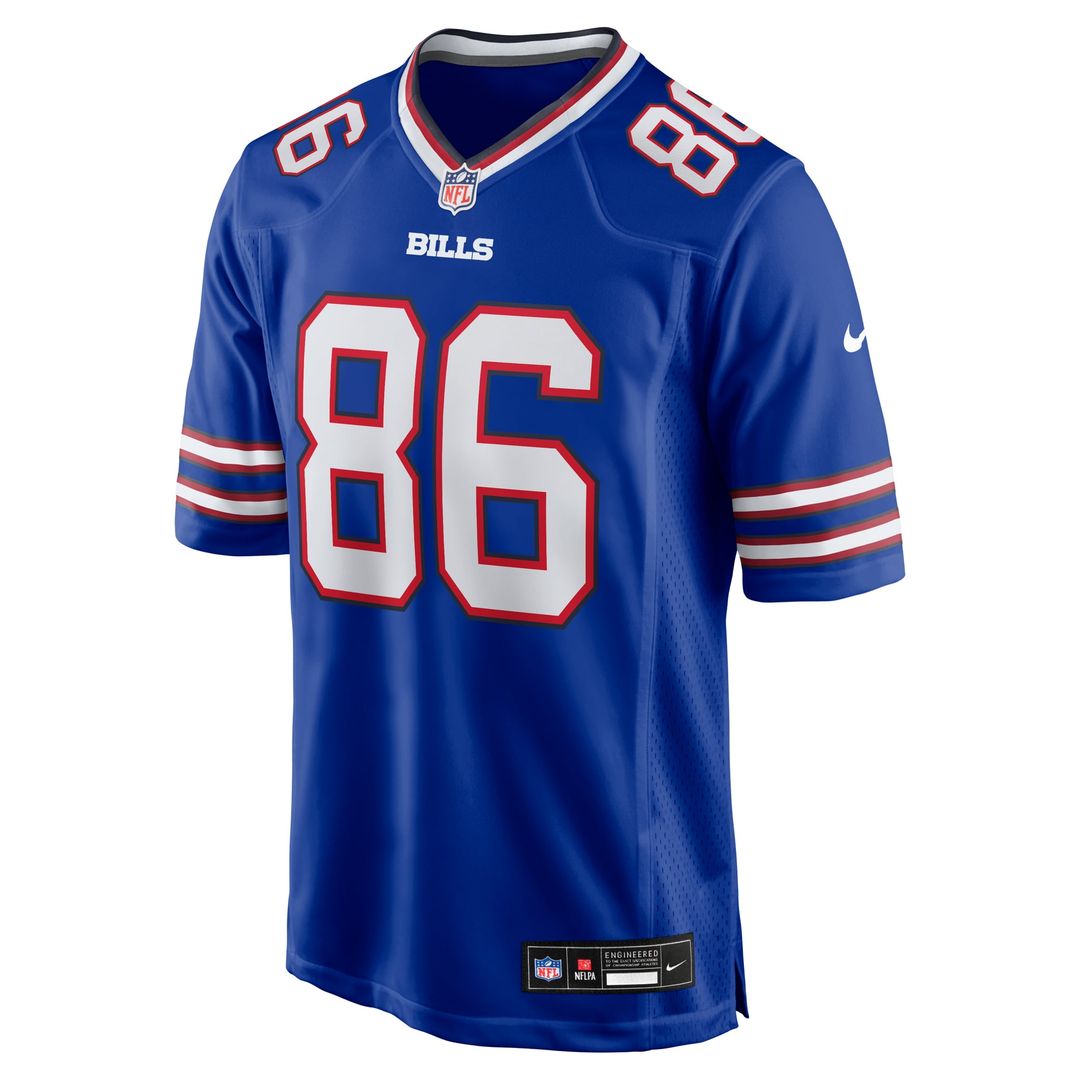 Dalton Kincaid Buffalo Bills Nickel City Game Jersey - Gray