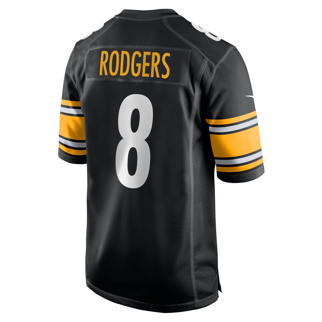 Aaron Rodgers Pittsburgh Steelers Alternate 1933 Throwback Game Jersey - Gold