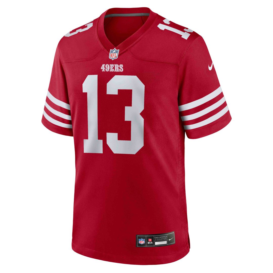 Brock Purdy San Francisco 49ers Game Jersey - Scarlet