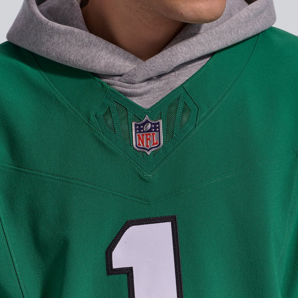 Jalen Hurts Philadelphia Eagles Vapor F.U.S.E. Elite Jersey - Midnight Green