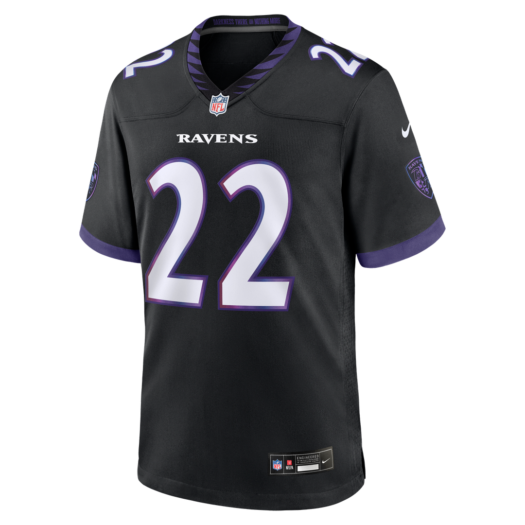 Derrick Henry Baltimore Ravens Alternate Game Jersey - Black
