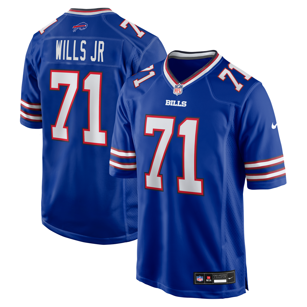 Jedrick Wills Jr. Buffalo Bills Game Jersey - Royal Blue