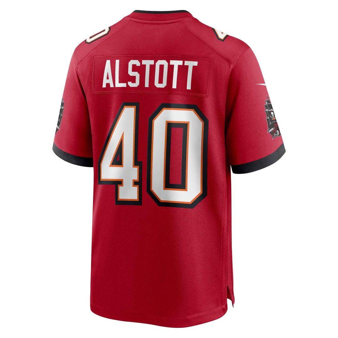 Mike Alstott Tampa Bay Buccaneers Game Jersey - Red