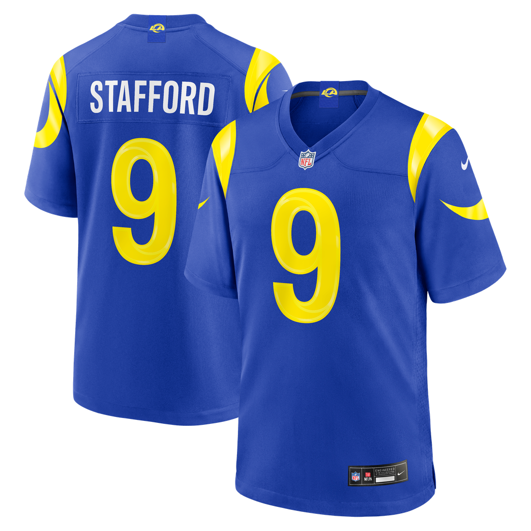 Matthew Stafford Los Angeles Rams Game Jersey - Classic Sol